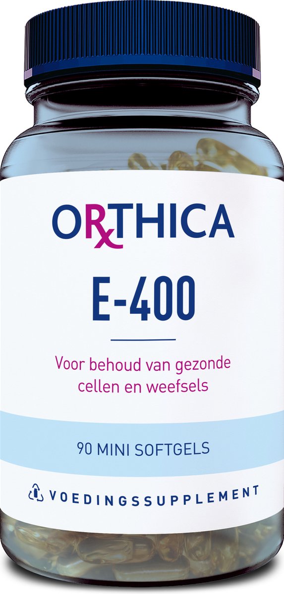 Goedkoopste Orthica E-400 - vitamine E - 90 mini softgels