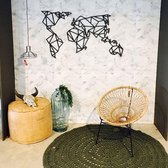 FBRK. Wereldkaart ouvert - Wood