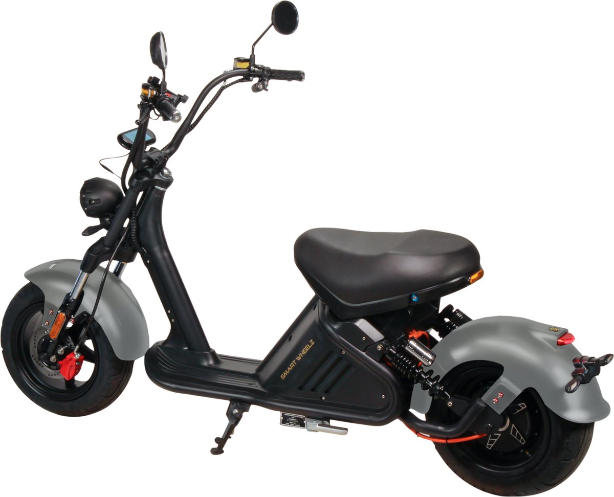 Smart Wheelz, EChopper, EScooter, Elektrische Scooter, Nardo Gray bol