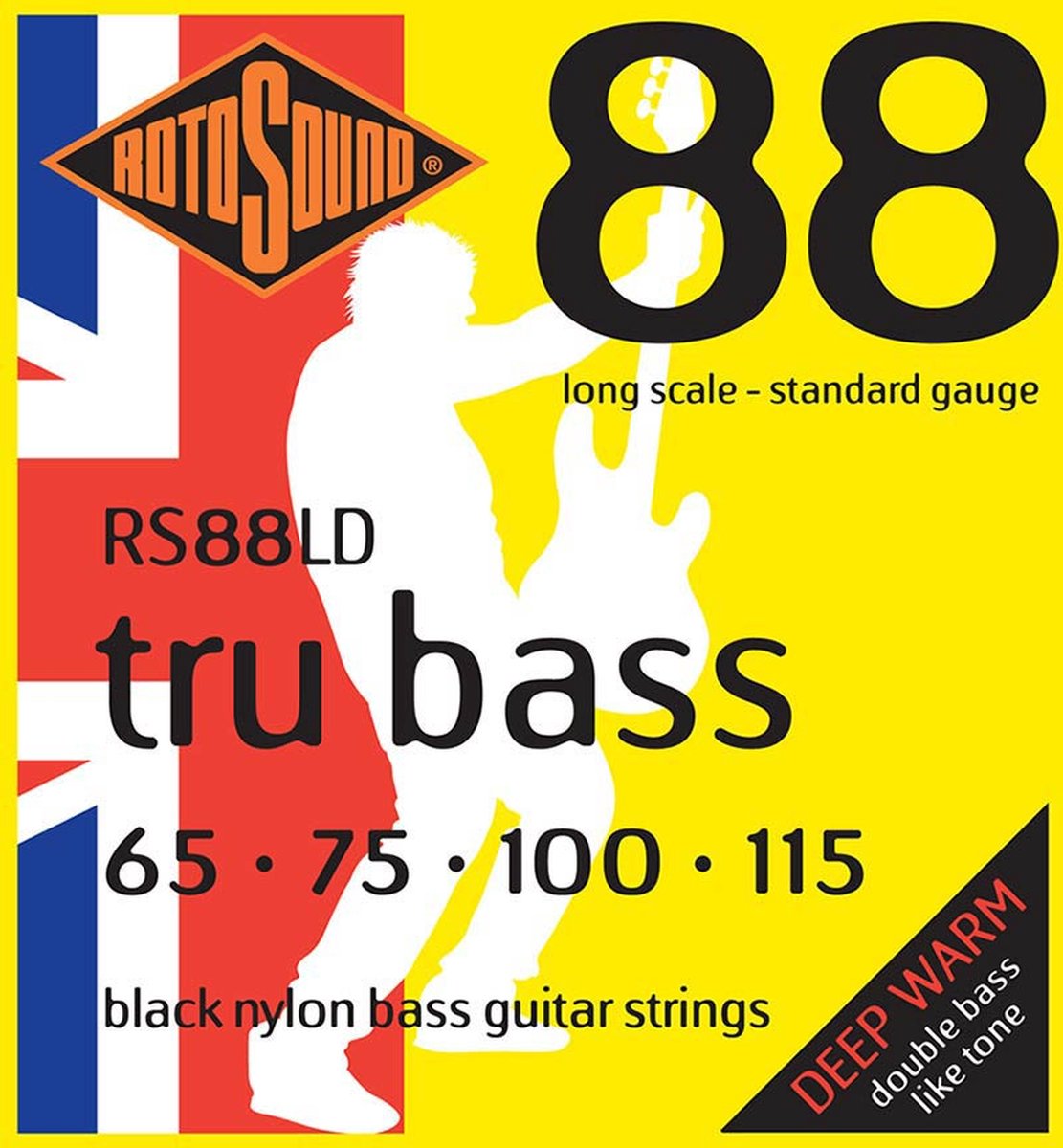 Snarenset basgitaar Rotosound Tru Bass 88 RS88LD