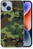 GSM Hoesje Geschikt voor iPhone 14 Smartphonehoesje Camouflage
