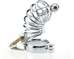 Chasity Cage - Peniskooi - Cock - Kuisheidskooi voor Mannen - Metaal - Hangslot - One size