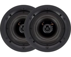 ArtSound - FL502BT Set, Flat, actieve inbouw LS, AUX/BT, rond, wit (2pc)
