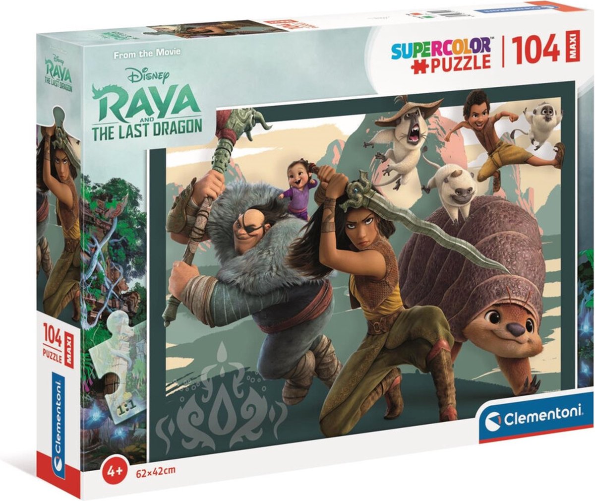 Clementoni Raya Maxi Puzzel 104 Stukjes