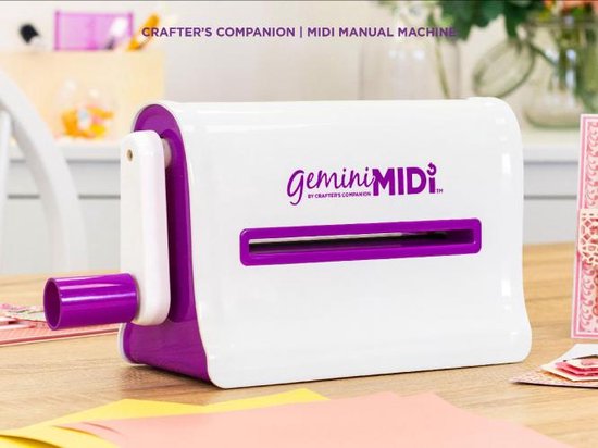 Sizzix Sidekick Starter Kit 661770 Máquina de troquelado manual portátil para manualidades, álbumes de recortes y tarjetas, apertura de 6,35 cm, Adecuado para papel A8