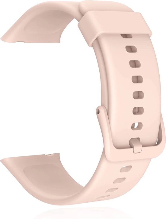 Smartwatch-Trends S207 – Vervanging Horlogeband – Siliconen bandje - 44mm - Roze