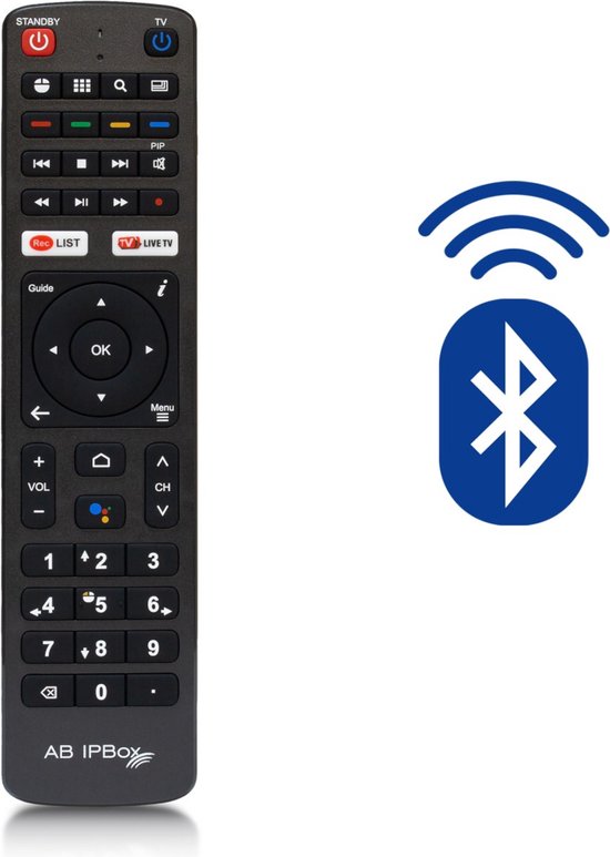 AB IPBox Two Combo 4K UHD Android 8.0 Combo Récepteur IP (DVB-S2X/C/T2, Double WiFi, BT, LAN, CA, HDMI