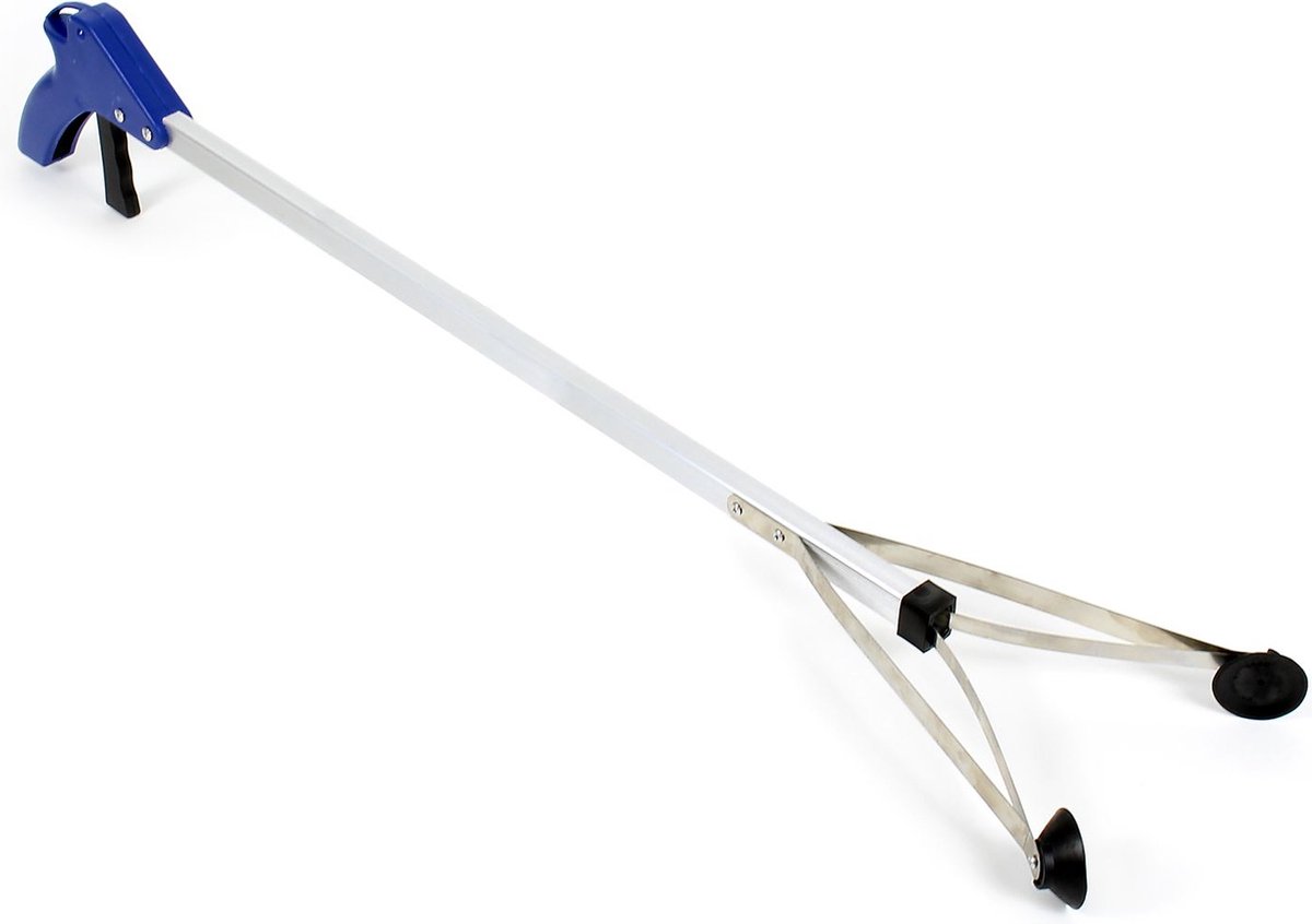 Pince De Ramassage Déchets 83 Cm - Poignée Antidérapante, En Aluminium Et ABS - Idéal Pour Jardin, Park, Nettoyage Extérieur