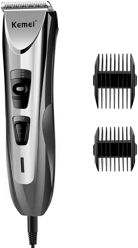 Kemei Elektrische TONDEUSE SET Kit 6-in-1 - Trimmer en tondeuse ...