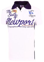 Geographical Norway Polo Limited Edition Kayport Wit - XL