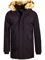 Geographical Norway Winterjas Zwart Heren Bagway - M