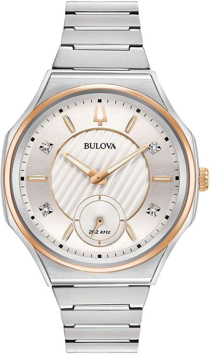 BULOVA 98P182 - Horloge - RVS - Zilverkleurig - 40 mm