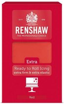 Renshaw Rolfondant Extra Red -1kg-