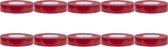 Isolatietape 10 Pack - Yurga - Rood - 20mmx20m - BSE