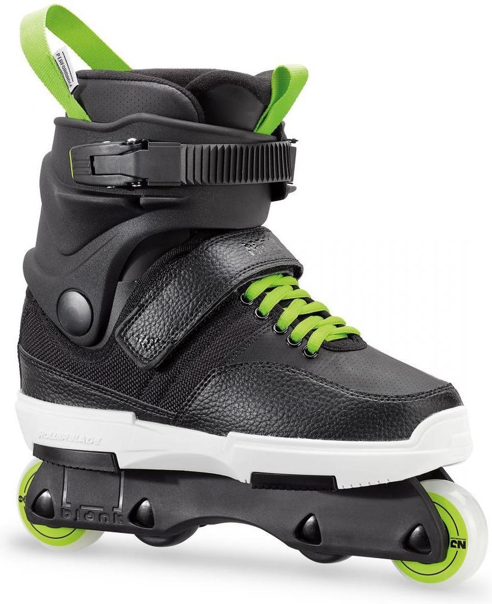 Rollerblade NJR inline skates black / army green