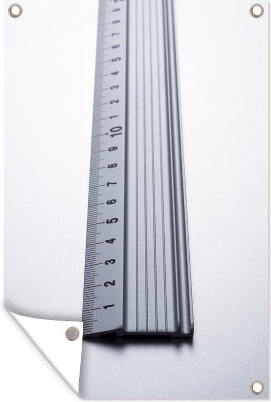 Règle En Acier Inoxydable 310 Mm Avec Double Trou - Précision 0.5 Mm, Résistante à La Corrosion, Pour Professionnels