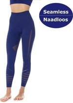 Brubeck Sportlegging Seamless GYM Dames - Functioneel Elegant en Stijlvol - Donkerblauw L