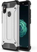 Magic Armor TPU + PC-combinatiehoes voor Xiaomi Mi 6X / Mi A2 (zilver)