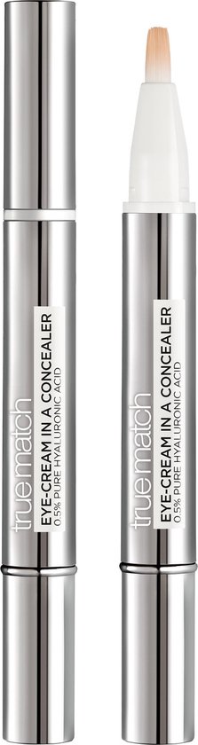 L’Oréal Paris True Match Eye-Cream In a Concealer Verrijkt met Hyaluronzuur - N3-5 Natural Beige