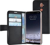 Azuri walletcase magnetic closure & cardslots - zwart - Nokia 9
