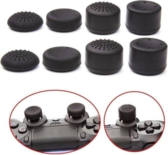 Thumb grips – 8 stuks – Pro gaming – Playstation 4 accessoires – Xbox – Playstation 3 – Thumbgrips – Gamer – Gaming – Gaming accessoires – 4…