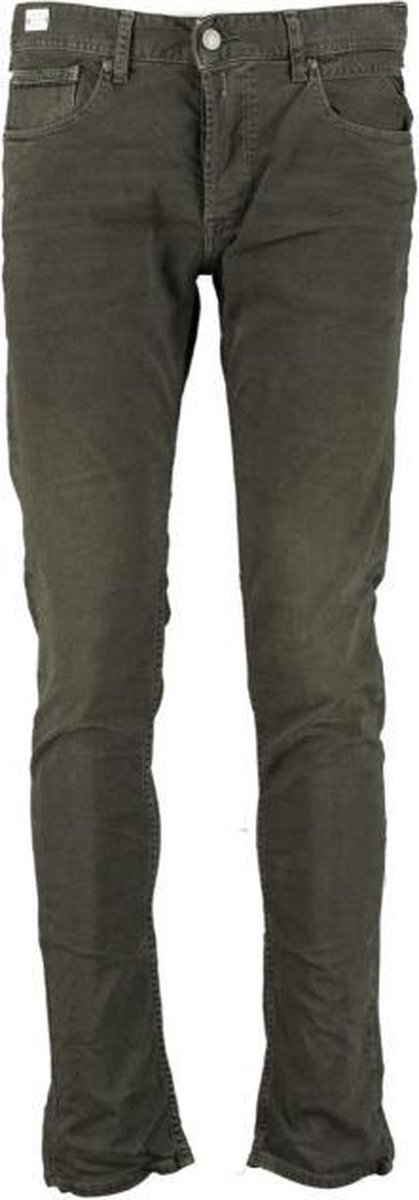 Replay grover bruine straight fit jeans met stretch - Maat W29-L34