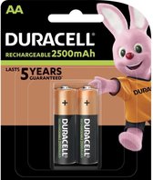 Duracell - 2 x Recharge AA Ultra 2500 mAh