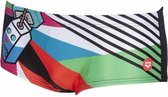 Crazy Milkshake Low Waist Short Zwart - Turquoise