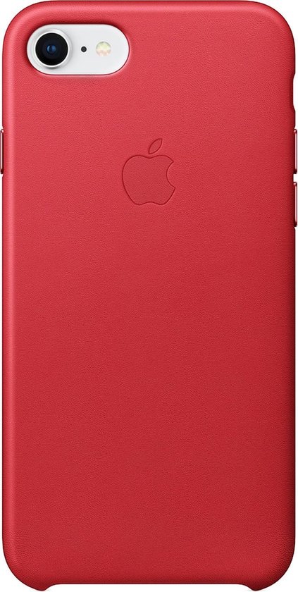 Specialiseren kunst Kwadrant Apple Leren Hoesje voor iPhone 7/8/SE(2020) - Rood | bol.com