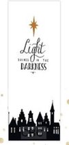 Boekenlegger - Light shines in the darknes - 2 stuks