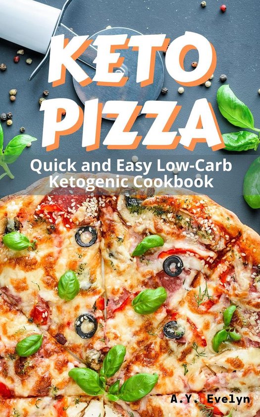 Diet Cookbook - Keto Pizza - cover