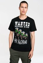 Logoshirt T-Shirt Lucky Luke - The Daltons - Wanted