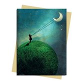 Catrin Welz-Stein: Chasing the Moon Greeting Card