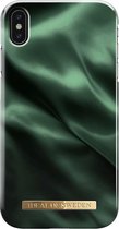iDeal of Sweden iPhone XS Max Fashion Hoesje Emerald Satin