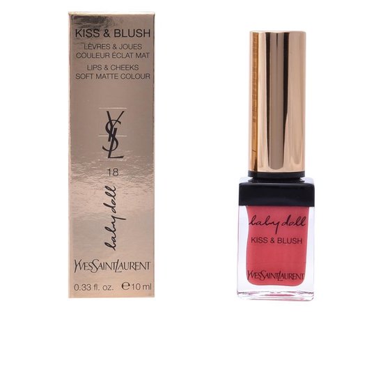 Yves Saint Laurent Baby Doll Kiss & Blush Lip Gloss 10 ml Oranje