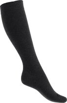 Bonnie Doon - Dames - Cotton Knee-High - Oxford Heather - maat 35-38 (2 paar)