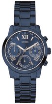 Guess W0448L5 Mini Sunrise - Horloge - 36 mm - Blauw