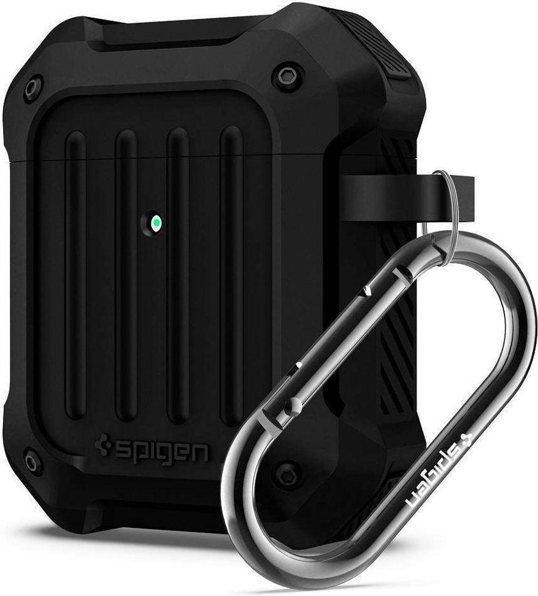 Spigen Tough Armour Apple AirPods Case - Zwart