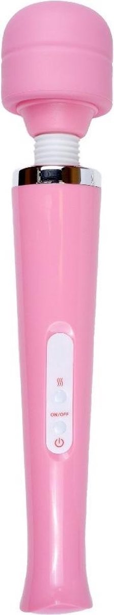 Magic -Massager Wand- Vibrator- USB Oplaadbaar- Roze - 10 Functies