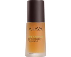 AHAVA extreem nacht behandeling – Geeft stevigheid en houdt de huid glad  – Versterkt de natuurlijke barrière van de huid – VEGAN – Alcohol- en parabenenvrij – 30ml