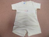 Pyjama -  Petit Bateau - 2jaar 86 - Geel -  Meisjes