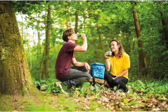 Rubytec Koeltas - 5 L - Geïsoleerd - Lunchtas - Inclusief koelelement - Met Gaasvak - Coolerbag - Koelbox - S - Blauw van Rubytec — afbeelding 4