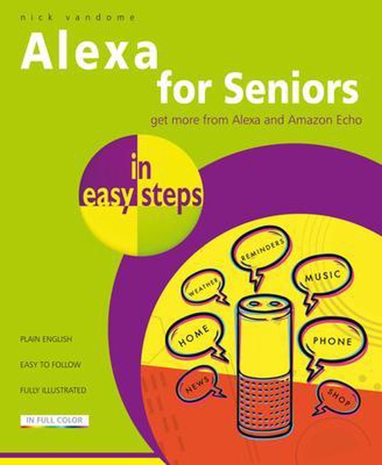 Alexa For Seniors In Easy Steps - cover