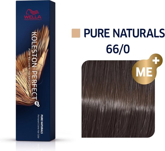 Wella Koleston Perfect Me+ Pure Naturals 66/0 Blond Foncé Intense 60ml