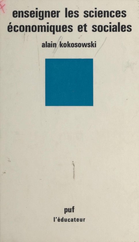 Enseigner les sciences économiques et sociales - cover