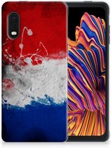Telefoon Hoesje Geschikt voor Samsung Xcover Pro Mobiel Case Nederlandse Vlag