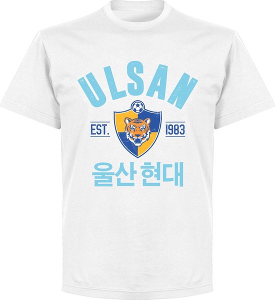 Ulsan FC Established T-shirt - Wit - 5XL