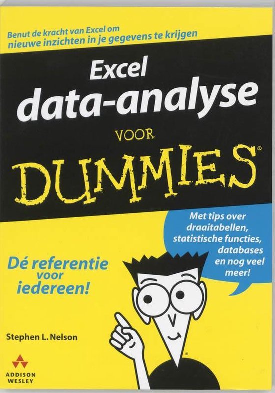 Cover van het boek 'Excel data-analyse voor Dummies'
