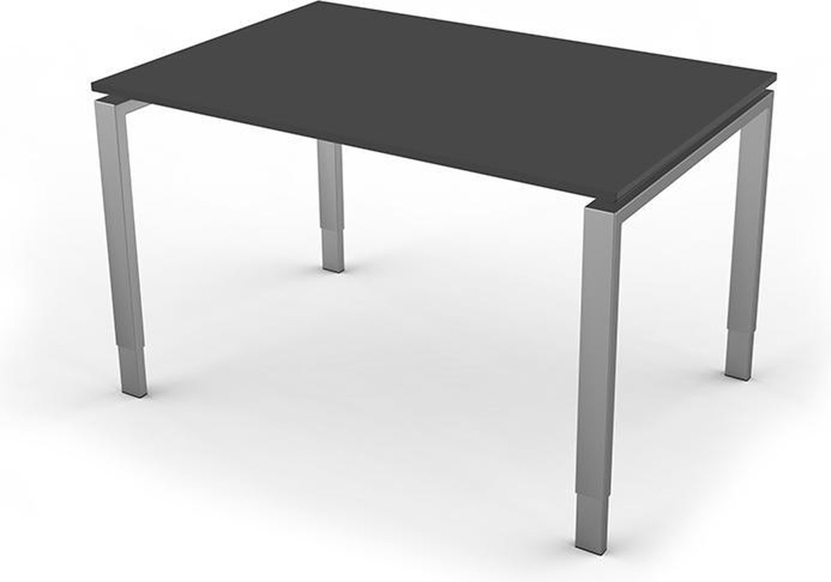 Kerkmann Eettafel Beta - 120cm - antraciet - hoogte verstelbaar