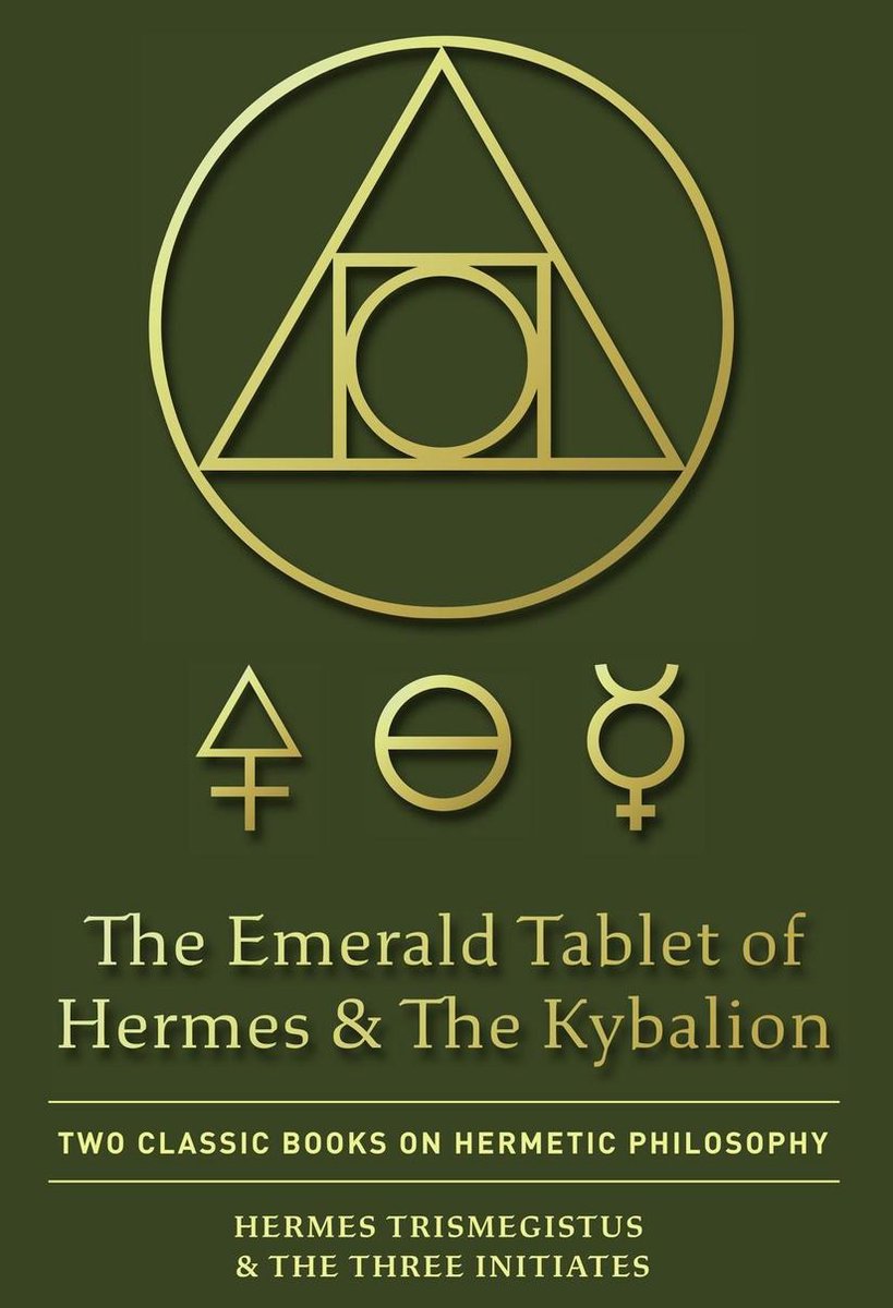 Omslag van The Emerald Tablet of Hermes & The Kybalion